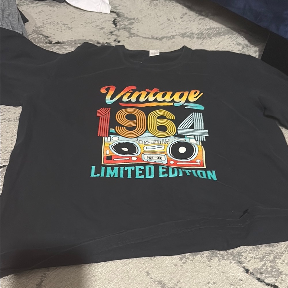 Vintage 1964 Limited Edition Black Sweatshirt